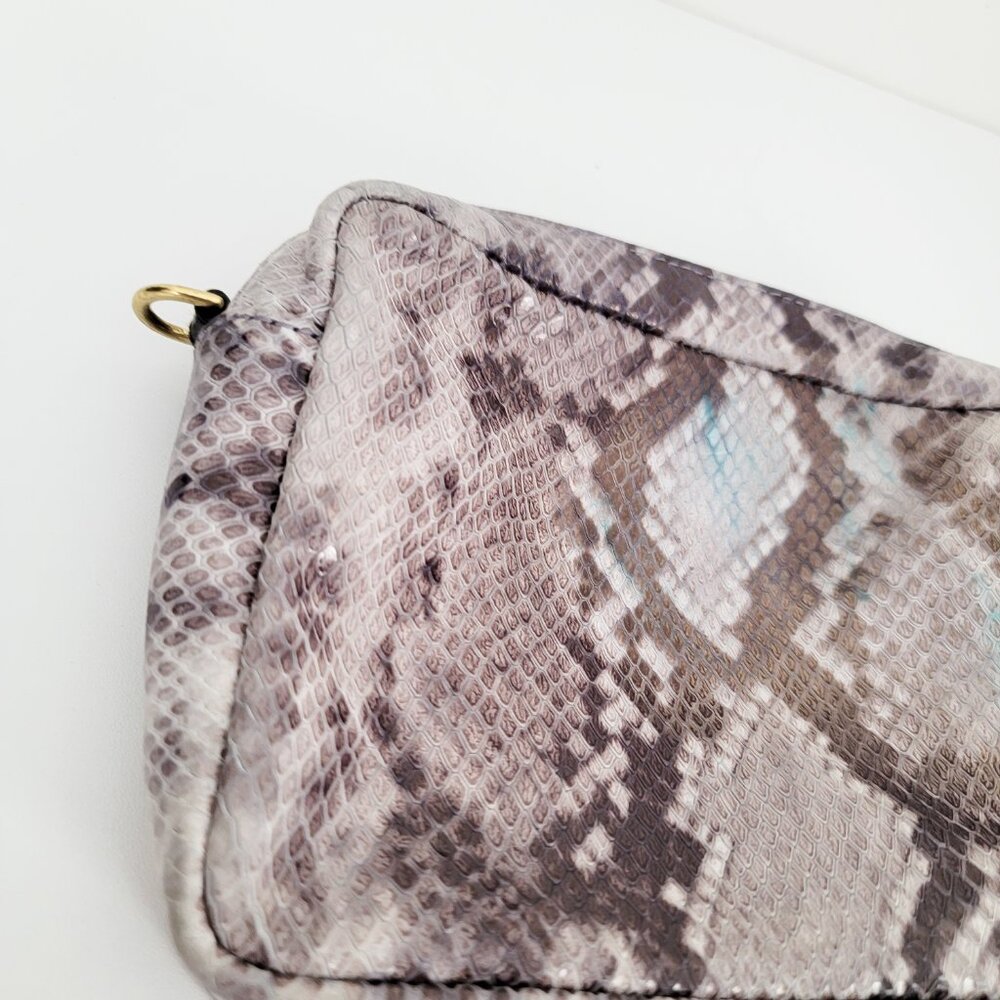 Clare V. Midi Sac Crossbody Bag in Snake Print - Picture 4 of 9